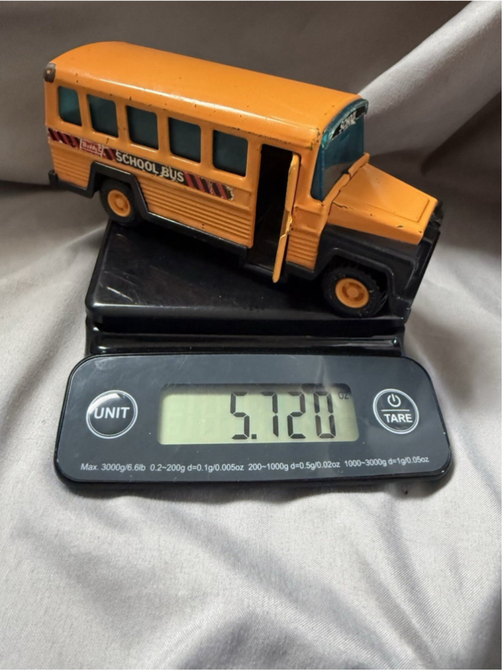 1980 Collectible Buddy L School Bus Door Opens/Pressed Steel Toy Made in Japan